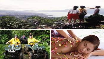 Bali Cycling, ATV Ride and Spa Packages Tour | Bali Triple Activities Tour Packages | Bali Golden Tour