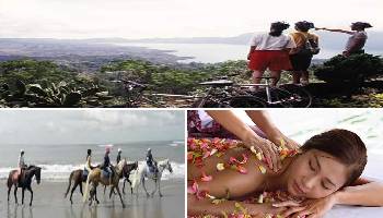 Bali Cycling, Horse Riding and Spa Tour | Bali Triple Activities Tour Packages | Bali Golden Tour