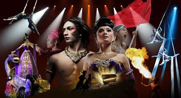BALI DEVDAN SHOW TOUR | PERFORMANCE TREASURE ARCHIPELAGO AT BALI NUSA DUA THEATER | BALI GOLDEN TOUR