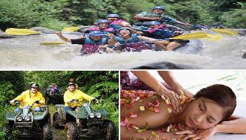 Bali Rafting, ATV Ride and Spa Tour | Bali Triple Activities Tour Packages | Bali Golden Tour