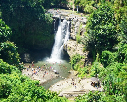 Ubud Tanah Lot Uluwatu Tours | Ubud Tegenungan Waterfall | Bali Golden Tour