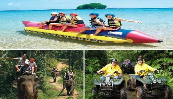 Bali Water Sports, Elephant and ATV Ride Tour | Bali Triple Activities Tour Packages | Bali Golden Tour