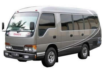 Bali Car Charter | Bali Private Tour | Bali Transport Hire | Minibus Isuzu Elf 12 Seat | Bali Golden Tour