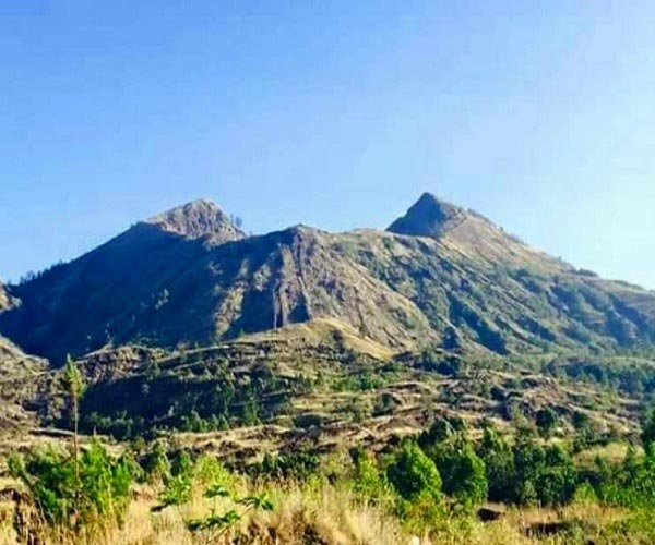 Mount Batur View | Jati Batur Temple | Bali Golden Tour